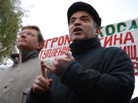 Владимир Рыжков и Гарри Каспаров. Фото Каспарова.Ru