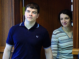 Никита Тихонов и Евгения Хасис. Фото: mk.ru